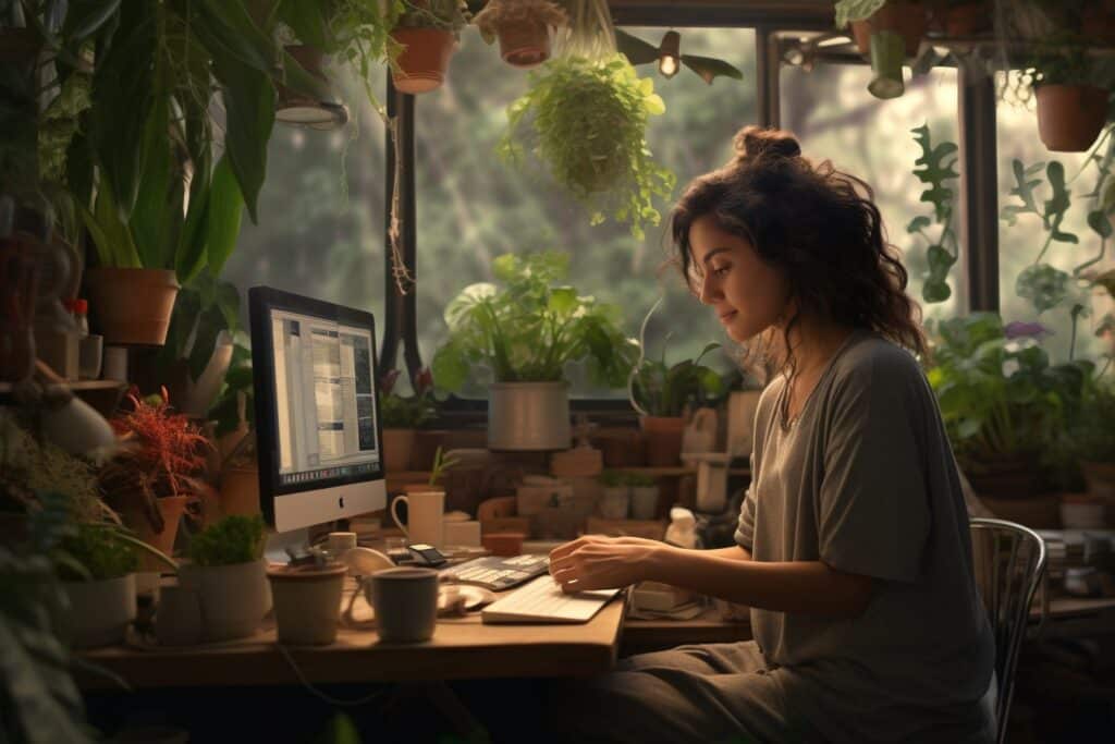 perriw_47573_a_woman_looking_satisfied_and_happy_at_a_computer__b0792696-c9a8-408a-9210-50f4cfe5f580