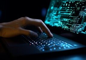 perriw_47573_a_hand_on_a_laptop_with_code_on_the_screen_hyper_r_e641bd35-6066-43a9-9d51-c3079c81f757